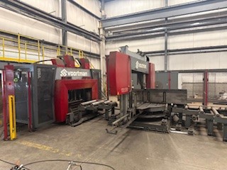 Steel fabrication equipment